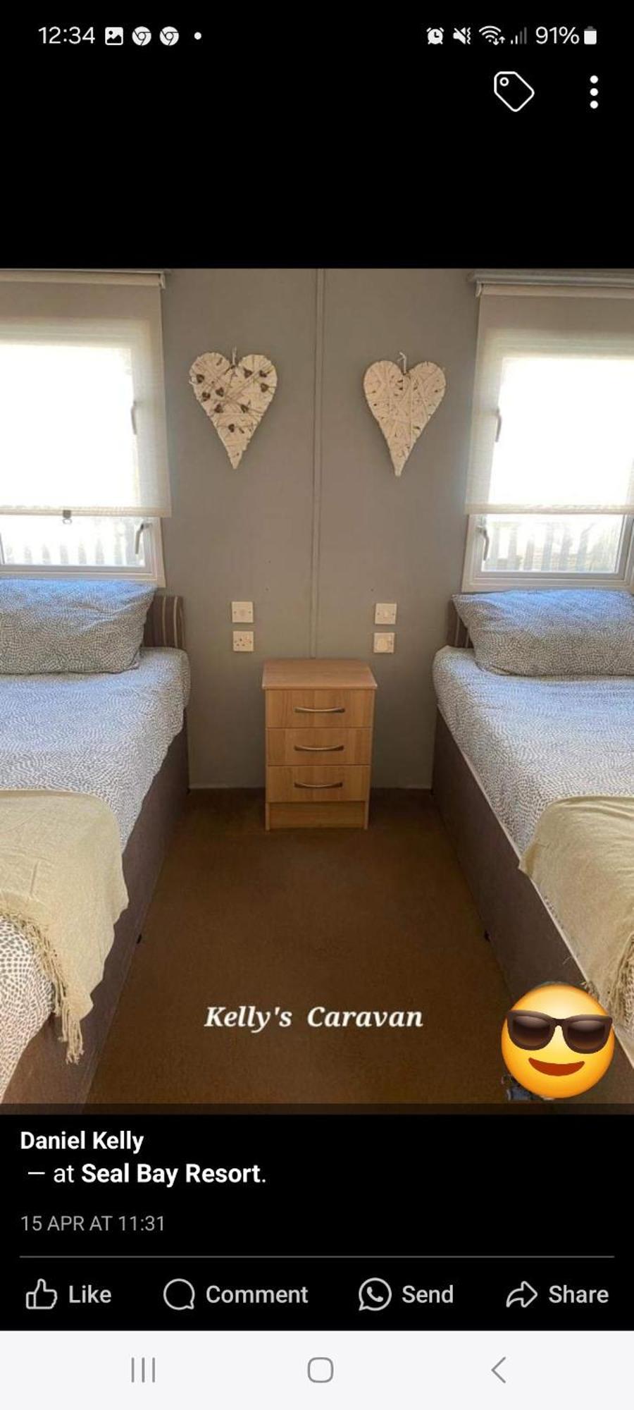 Campsite Kelly's Caravan *